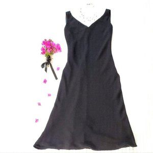 Classic Black Cocktail Evening Dress Sleeveless Jones New York Size 12 Formal